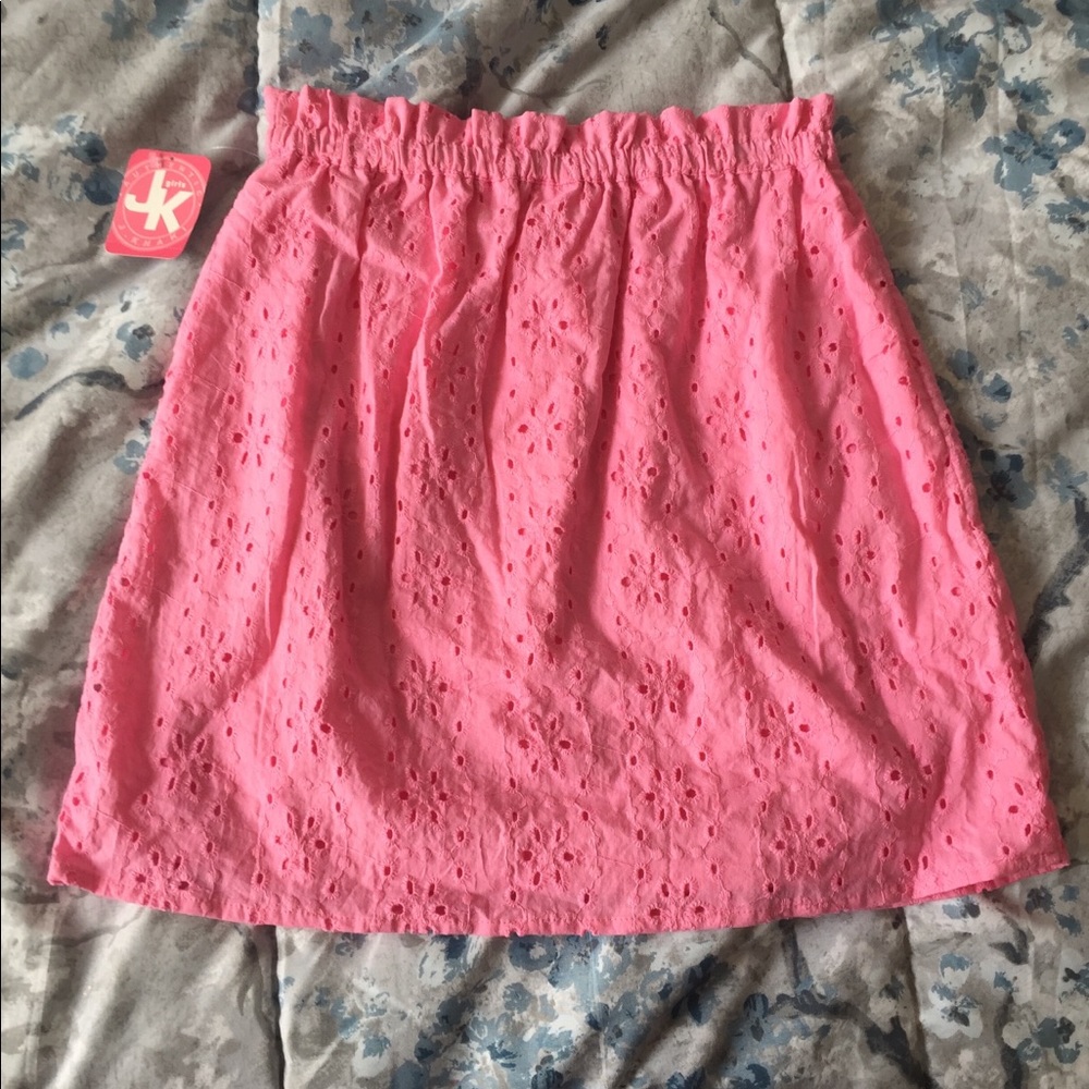 Pink girls skirt